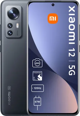 Produktbild von Xiaomi 12 8GB + 256GB 5G Grey Smartphone 6,28 Zoll 50 MP Triple-Kamera Octa-Core
