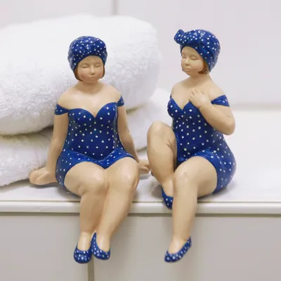 Produktbild von Figur Becky, 2er Set, blau, 10, 13 cm