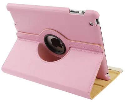 Produktbild von Mobigear DuoStand iPad 3 (2012) Hülle, drehbare Klapphülle - Rosa