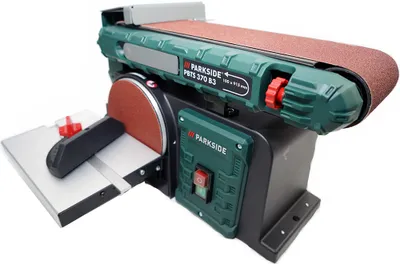 Produktbild von PARKSIDE® Band- und Tellerschleifer PBTS 370 / 370 W / mit Schleifzubehör