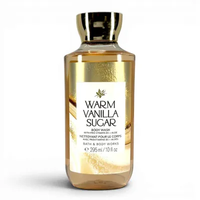 Image de Gel douche Bath & Body Works, parfum : Vanille Sucree, 295 ml