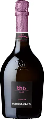 Produktbild von Borgo Molino Vigne & Vini Prestige Cuvée This Rosé Extra Dry Venetien NV Spumante ( 1 x 0.75 L )