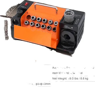 Zdjęcie produktu dla Ostrzałka do wierteł, kompatybilność 3-13 mm, regulowany kąt, MR-13B