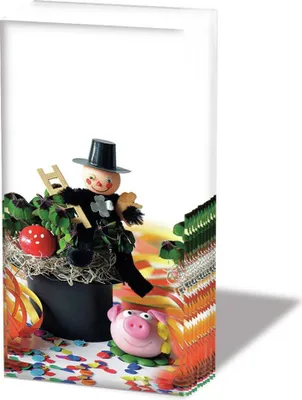 Produktbild von jahr - es Jahr - Silvester - Taschentücher 21,5 x 22 cm –