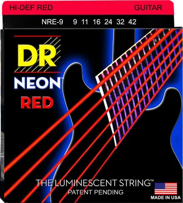 Immagine prodotto di Corde DR NRE-9 Neon per chitarra elettrica