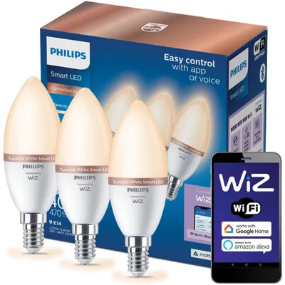 Image de Philips by Signify Philips 8720169210332 smart lighting Smart bulb Wi-Fi/Bluetooth 4.9 W