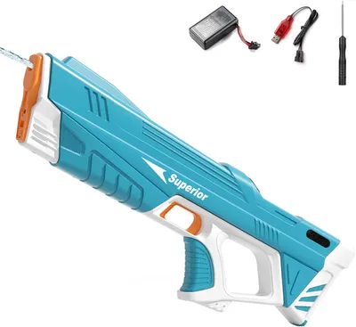 Produktbild von 280ML Wasserpistole Elektrisch,Automatische Wasserpistole,Elektrische Wasserspritzpistole für Sommer Draussen Pool Strand Party