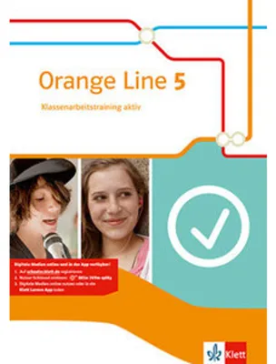 Obrázek produktu pro Orange Line 5. Klassenarbeitstraining aktiv mit Mediensammlung Klasse 9