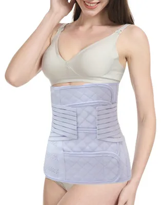Produktbild von Mutterschafts-Gürtel zur Bauch- und Beckenstütze nach der Geburt, verstellbar in 4 Größen, atmungsaktives Polyester