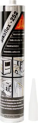 Produktbild von Sikaflex-252 300ml Kart. schwarz (MDI)