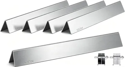 Produktbild von Edelstahl Flavorizerstäbe für Weber Genesis 300 Serie Grills