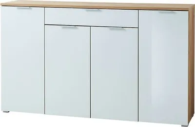 Produktbild von GERMANIA Sideboard TELDE, 3983-242 weiß, navarra-eiche 179,0 x 40,0 x 105,0 cm