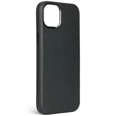 Produktbild von Decoded Leder Case mit MagSafe für iPhone 15 Plus, Schwarz, Leder