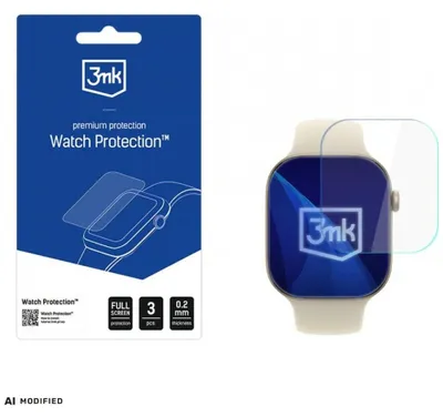 Obrázok produktu pre 3MK ARC Watch: Celoplošná ochranná fólia pre Apple Watch 12, 46 mm