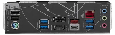 Productafbeelding van GIGABYTE Z790 EAGLE moederbord - Ondersteunt 14e generatie Intel Core processors, 12+1+1 fasen VRM, tot 7600MHz DDR5 (overklokken), 3x PCIe 4.0 M.2 slots, 2,5GbE LAN, USB 3.2 Gen 2