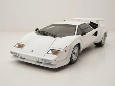 Produktbild von Kyosho Lamborghini Countach LP400S, Luxusauto-Modell, Vormontiert, 1:18, Countach LP400S, Unisex, Lamborghini