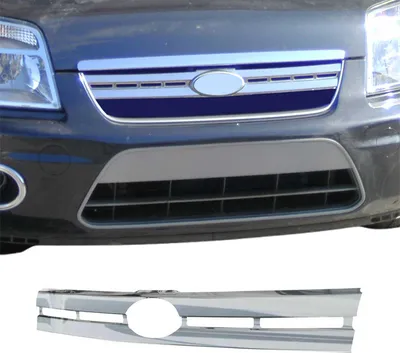 Produktbild von Kühlergrill Leisten Grillleisten für Ford Tourneo Connect 2006-2009 Chrom Silber