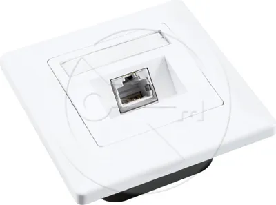 Obrázek produktu pro SX9-1-6-STP-WH - Solarix zásuvka CAT6 STP 1 x RJ45
