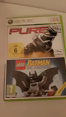Produktbild von XB360  Holiday Upgrade Kit 2 Games Pure + Lego Batman