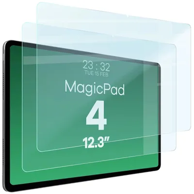 Produktbild von Gehärtetes Glas für Honor MagicPad 4, Bizon Tab Glass Clear Duo, 2 Stück