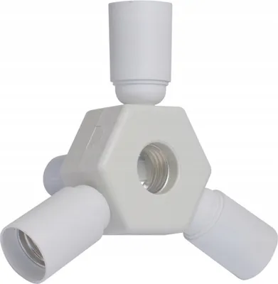 Produktbild von Adapter Von E27 Auf 4Xe27 Fassung