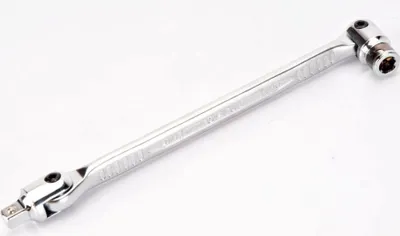 Produktbild von TOPTUL Doppel-Gelenkschlüssel AREA0808 185mm Chrom-Vanadium-Stahl