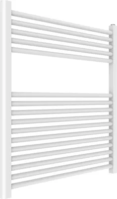 Immagine prodotto di Termosifone bagno moderno 75x77 in acciaio bianco