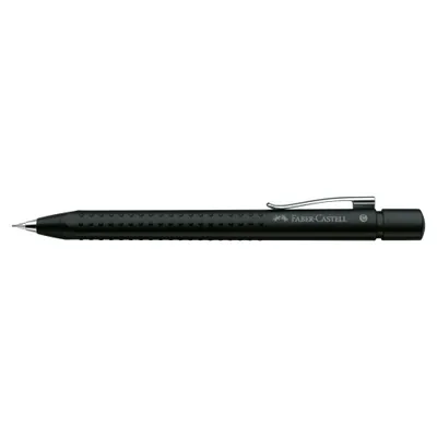 Zdjęcie produktu dla Faber-Castell 131287 Ołówek mechaniczny GRIP 2011 - 0,7 mm, B, czarny matowy
