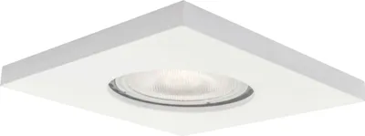 Produktbild von Lagos Einbaustrahler GU10 Weiß IP65 Quadratisch