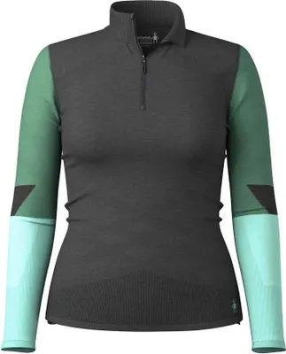 Produktbild von Smartwool Intraknit Thermal Merino Crew Langarm-baselayer Schwarz XS Damen Schwarz XS