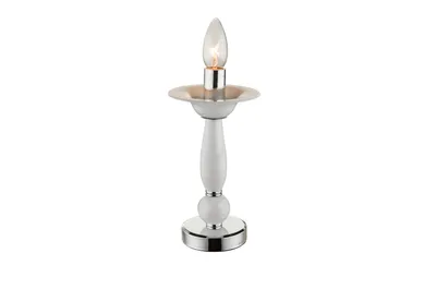 Image de Lampe de table Globo Cuimbra chromée, 1xE14 ; 63113T