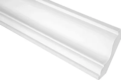 Produktbild von GRAND DECOR Stuckleisten Decke modern, PolyurethanHartschaum & Flexibel - 2m Deckenleisten glatt Rahmenleisten Deckenstuck zum kleben (30 Meter P805 weiß)