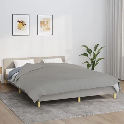 Obrázok produktu pre vidaXL Záťažová deka Grey 220x230 cm 15 kg Látka