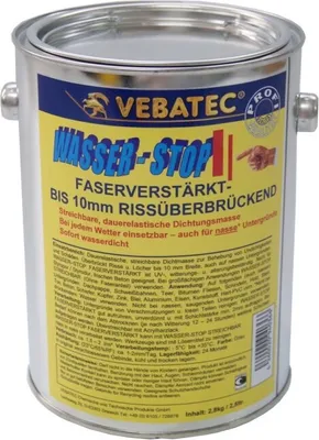 Immagine prodotto di Vebatec WATER-STOP 2,8 kg fibrorinforzato