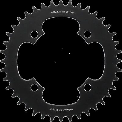 Produktbild von XLC E-Bike Kettenblatt für Mittelmotor Stahl BCD 104mm, 40 Zähne, 248g