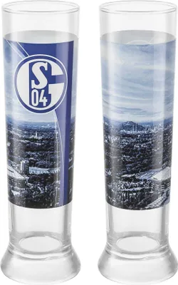 Produktbild von FC Schalke 04 S04 Pilsstange 2er-Set