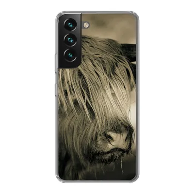 Produktbild von MuchoWow® Handyhülle Schutzhülle Hülle für Samsung Galaxy S22 Plus Schottischer Highlander - Tiere - Haare Silikon Softcase Handy Hülle - Schutzabdeckung