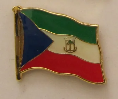 Produktbild von Aequatorial Guinea Pin Anstecker Flagge Fahne Nationalflagge