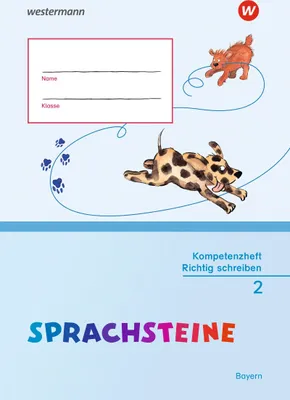 Produktbild von SPRACHSTEINE Sprachbuch 2. Kompetenzheft Richtig Schreiben. Bayern