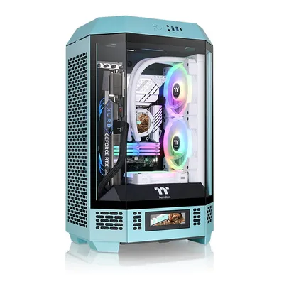 Produktbild von Thermaltake The Tower 300 Turquoise