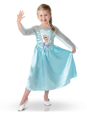 Zdjęcie produktu dla Klasyczny kostium Elsy - Disney Królowa Lodu, rozmiar: L