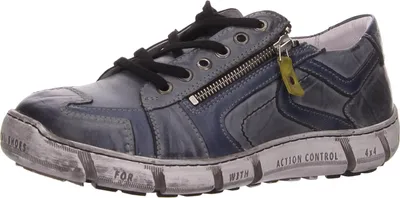 Produktbild von Krisbut Schnürhalbschuhe bequem in blau, Gr. 43