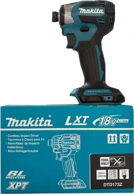 Produktbild von Makita DTD173Z Akku-Schlagschrauber 1/4" Solo 18V Li-Ion ohne Akku/Ladegerät