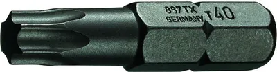 Produktbild von GEDORE 687 TX T9 S-010 Schraubendreherbit 1/4", Vorteilspack 10-teilig, Innen-TX T9, 6542130
