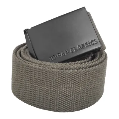 Obrázek produktu pro Pánský opasek Urban Classics Canvas Belt olive/black - UNI