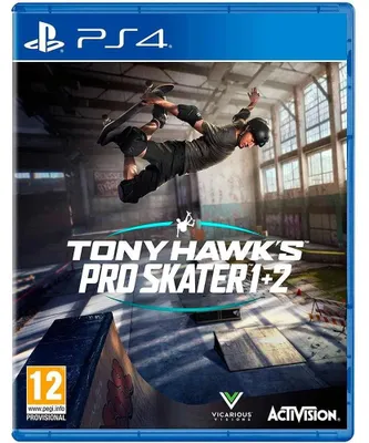 Produktbild von Activision Tony Hawk's Pro Skater 1+2, PlayStation 4, T (Jugendliche), Physische Medien