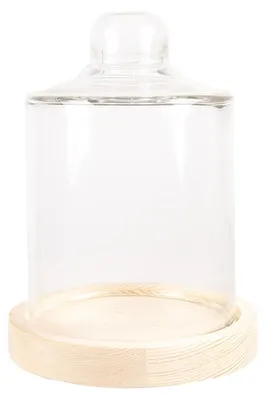 Image de Cloche Clayre & Eef Ø 13x18 cm bois brun