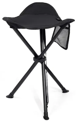 Produktbild von Klappbarer Hocker Campinghocker Faltstuhl - 53,3 cm - 102 kg - Mit Seitentasche - Tragegurt