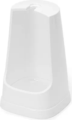 Produktbild von WC-Bürstenständer weiß zum Einhängen 20 cm / Kunststoff / weiß