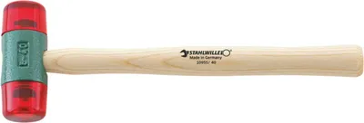 Produktbild von STAHLWILLE 70160027, Rückschlagfreier Hammer, 235 g